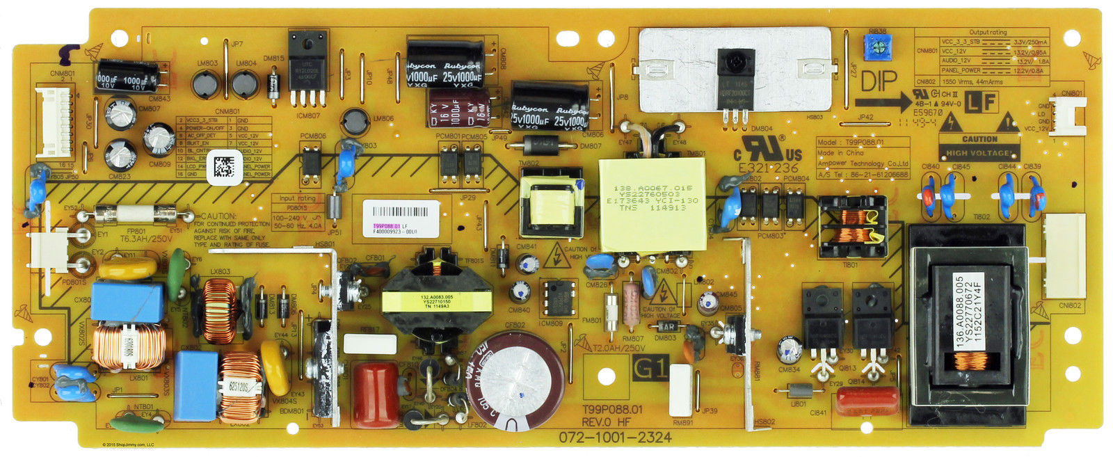 Sony T99P088.01 (T99P088.01, 072-1001-2324) Netzteil KDL-32B